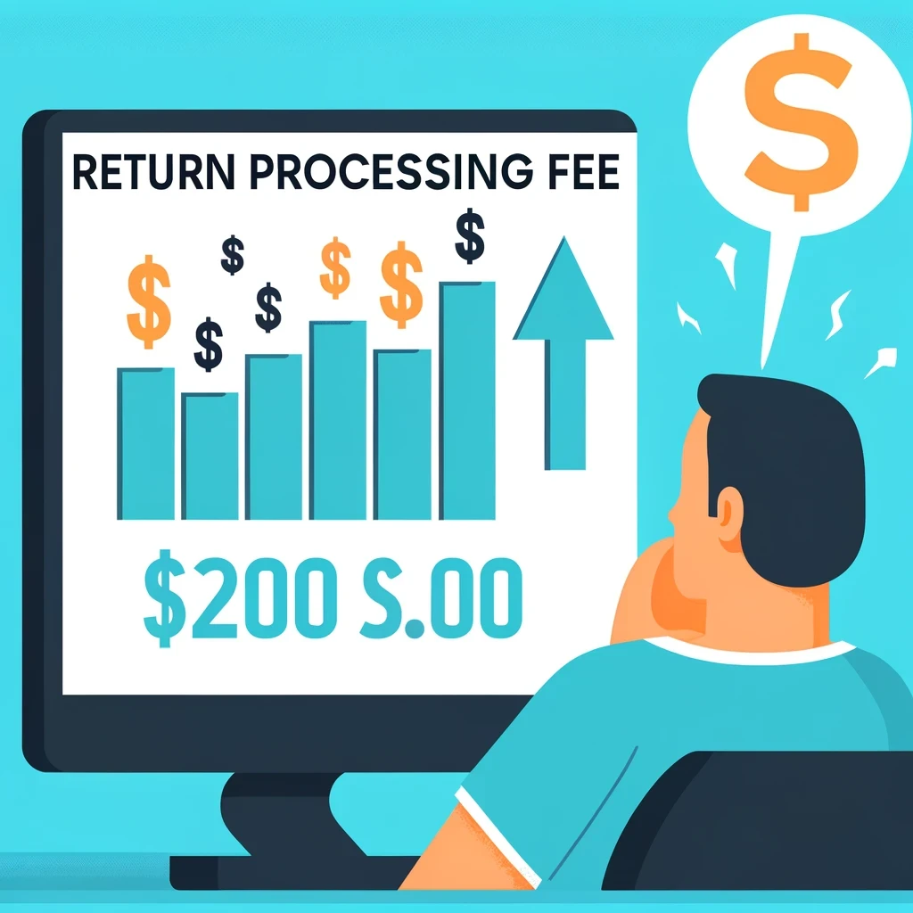 Computer screen showing a profit chart