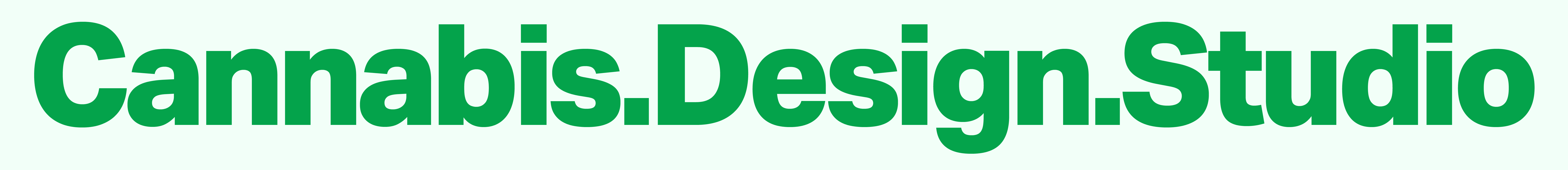Cannabis Design Studio wordmark