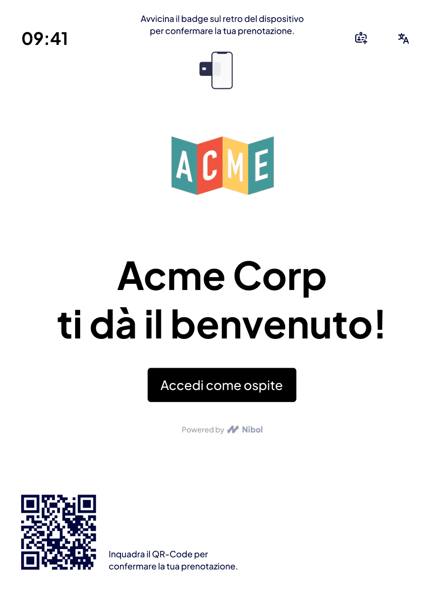 Homepage Nibol Welcome