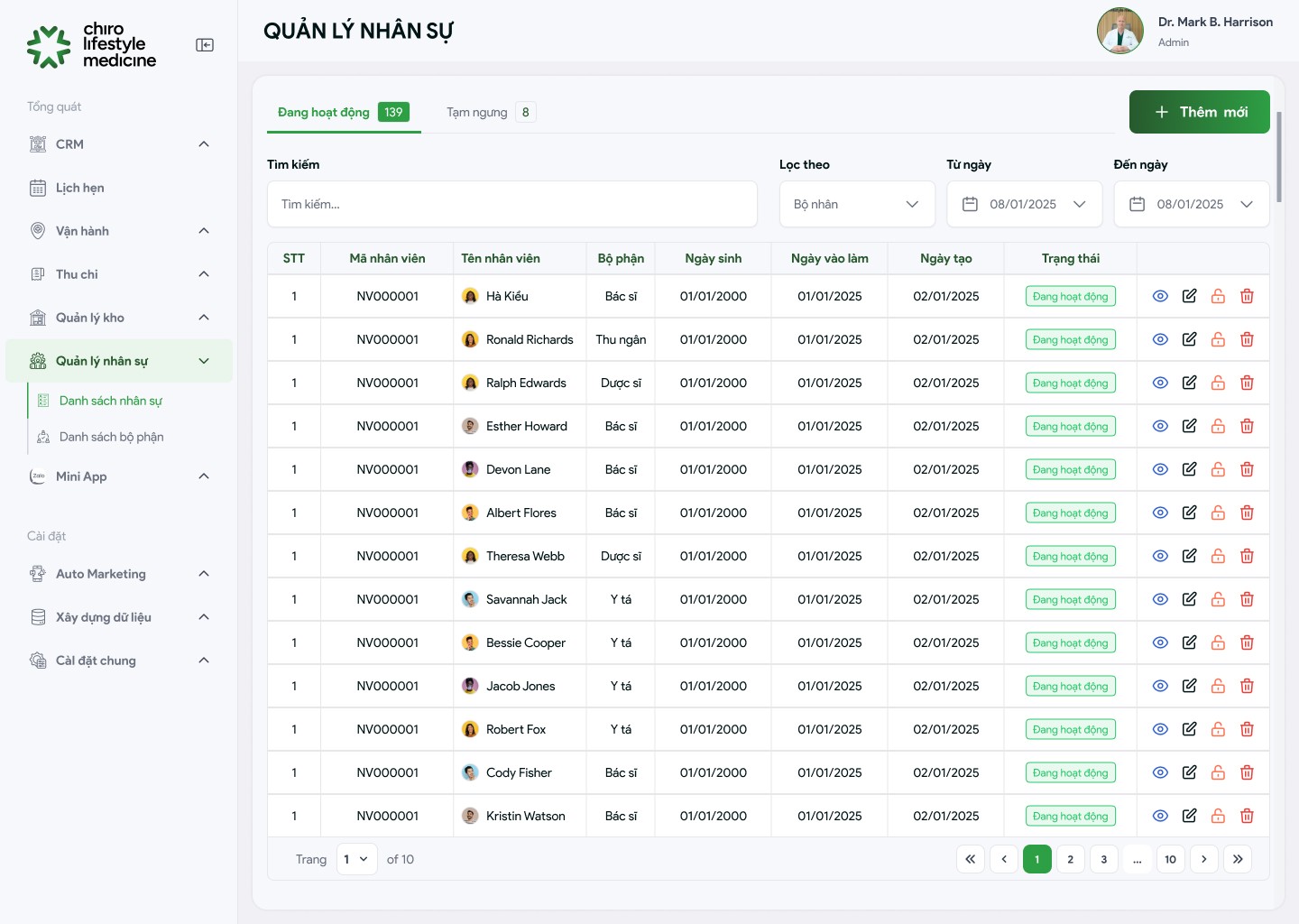 Persona's tests, popup