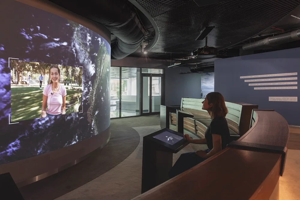 multimedia exhibition design by Boris Kislitsin