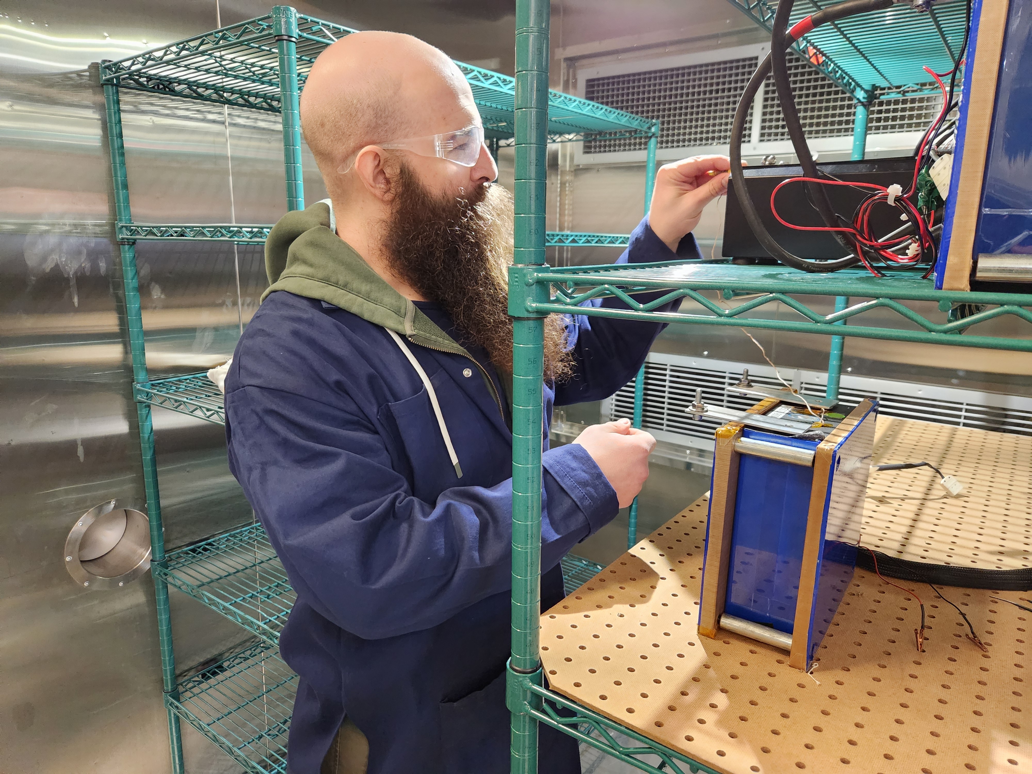 Syntropic Power cell testing conducted by Rochester Institute of Technology’s ISO 17025-accredited lab.