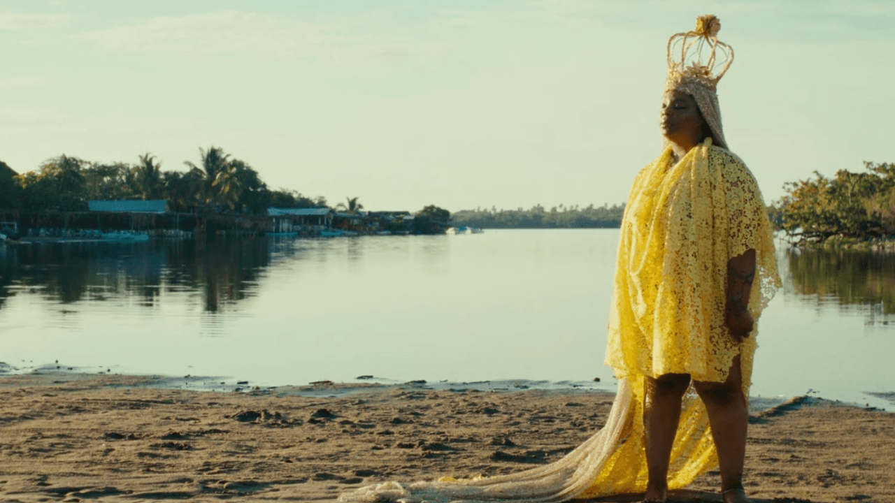 Cullors in yellow dress