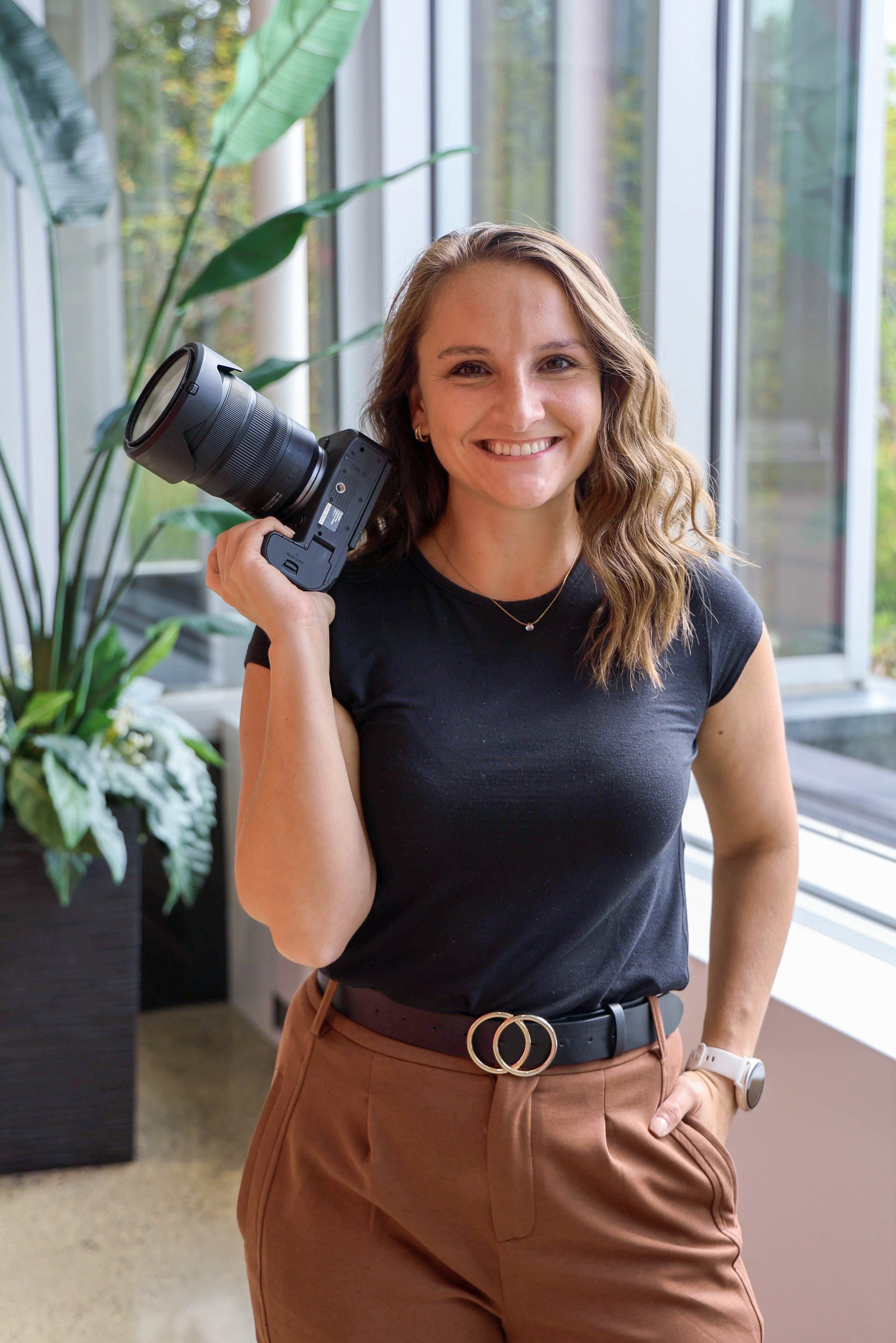 Portrait of portfolio creator