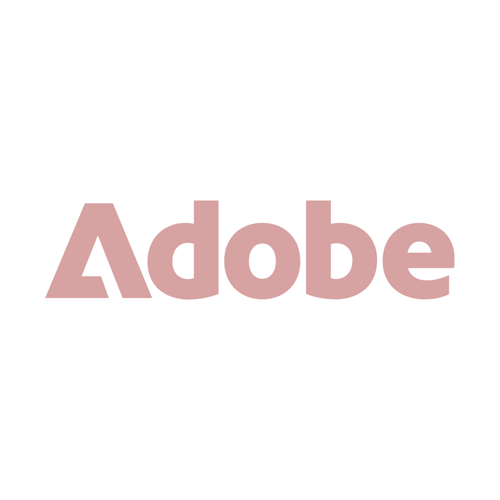Adobe Logo Pink