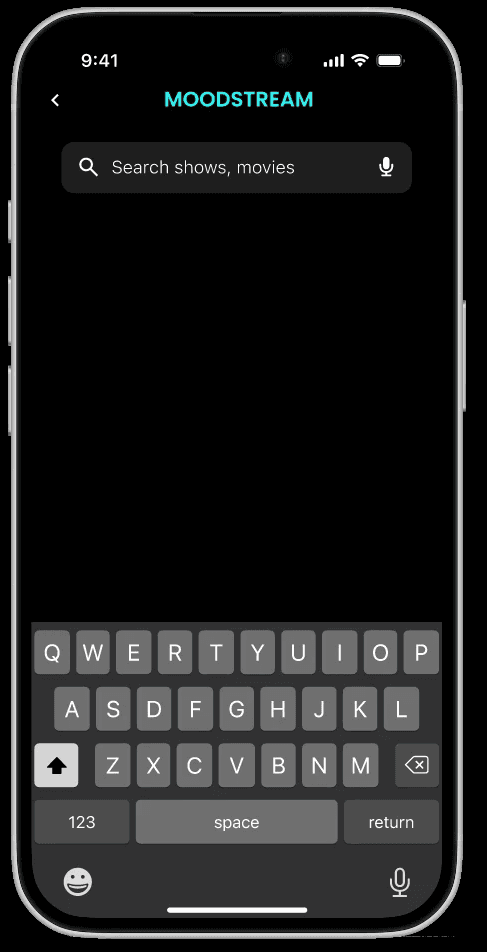Voice input integrated into search Image
