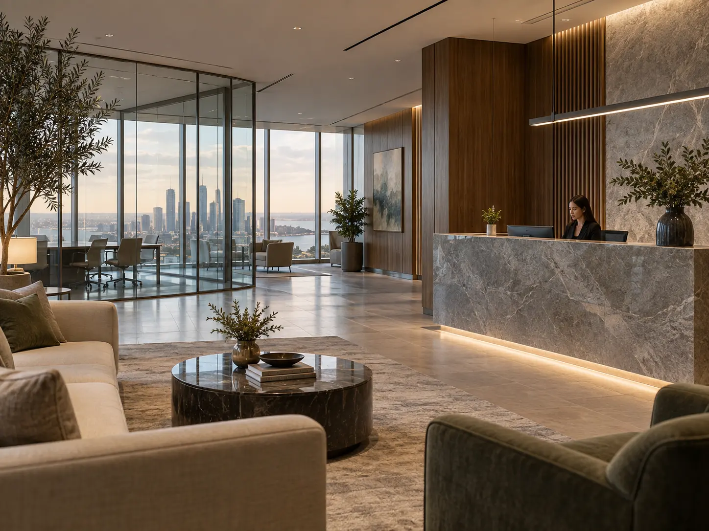 Modern corporate office representing accounting and business advisory services in Ghana