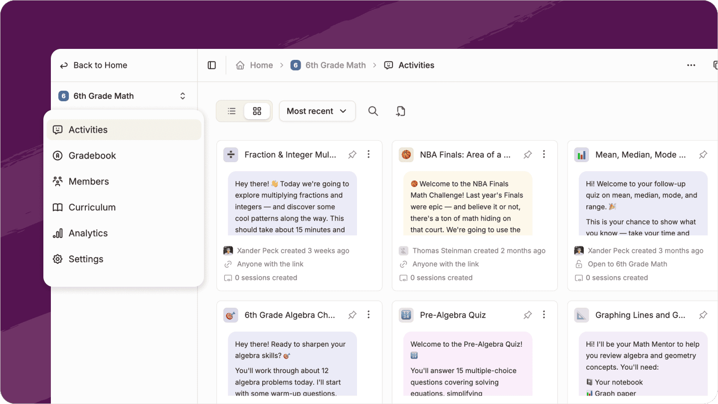 Image of new groups page