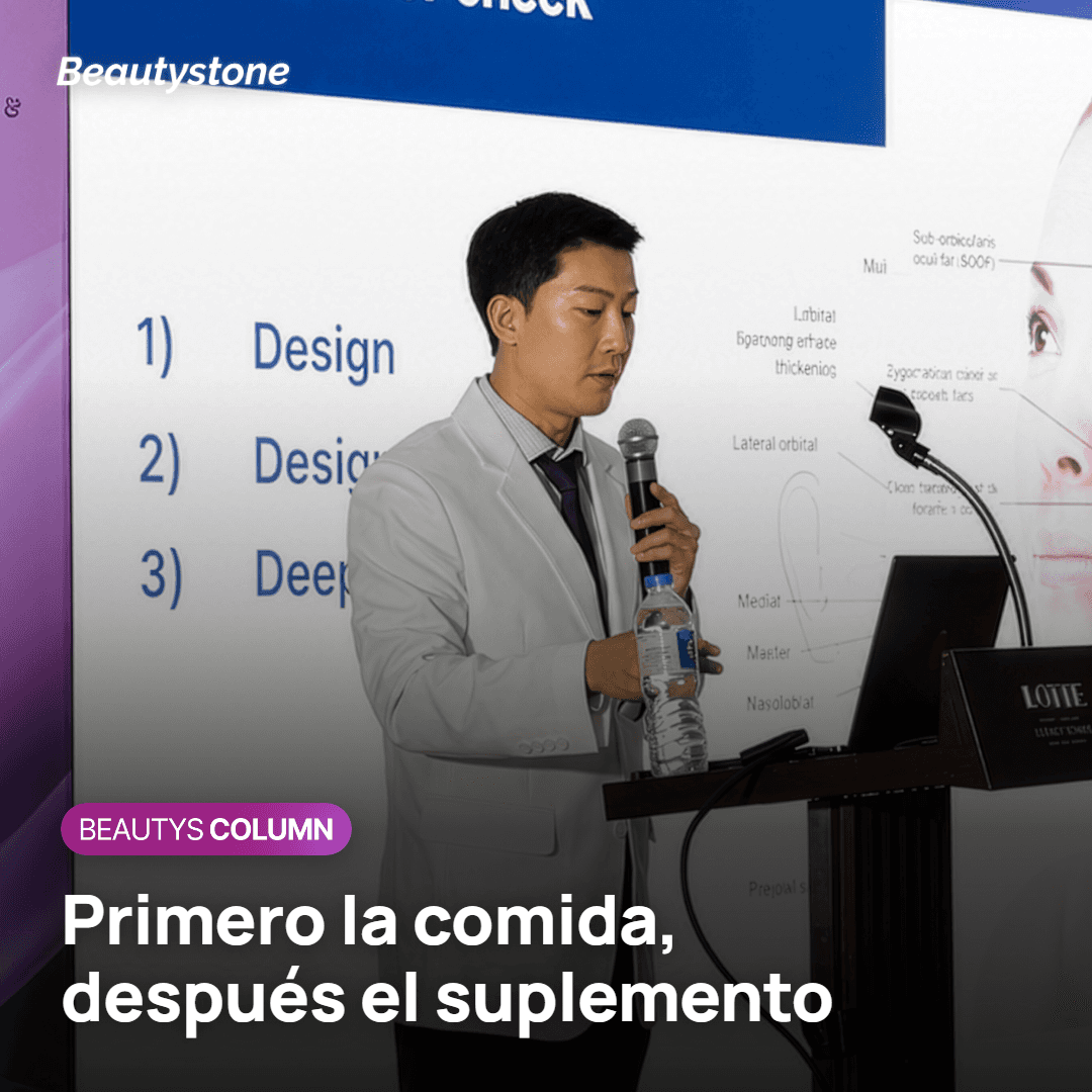 Orden entre comida y suplementos de colágeno, con precauciones básicas
