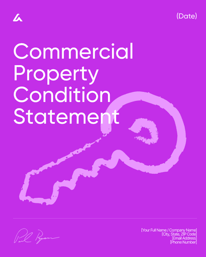Commercial Property Condition Statement