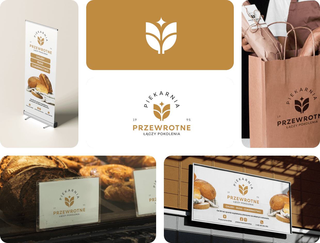 Okładka case study Piekarnia Przewrotne w portfolio Pixels Collective