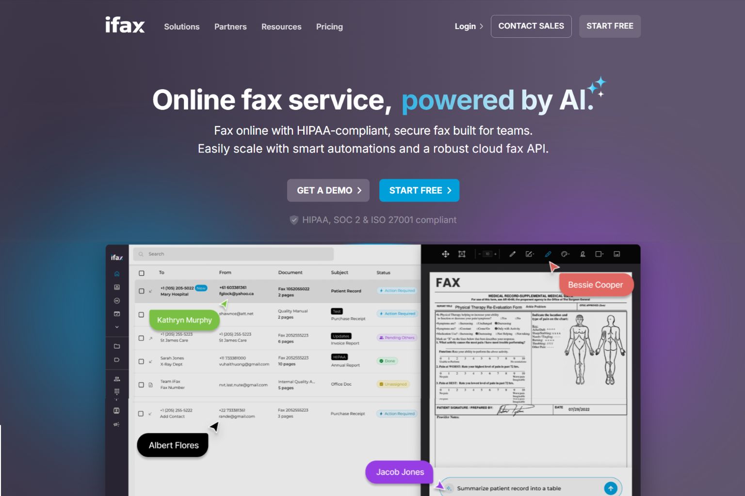 iFax Website