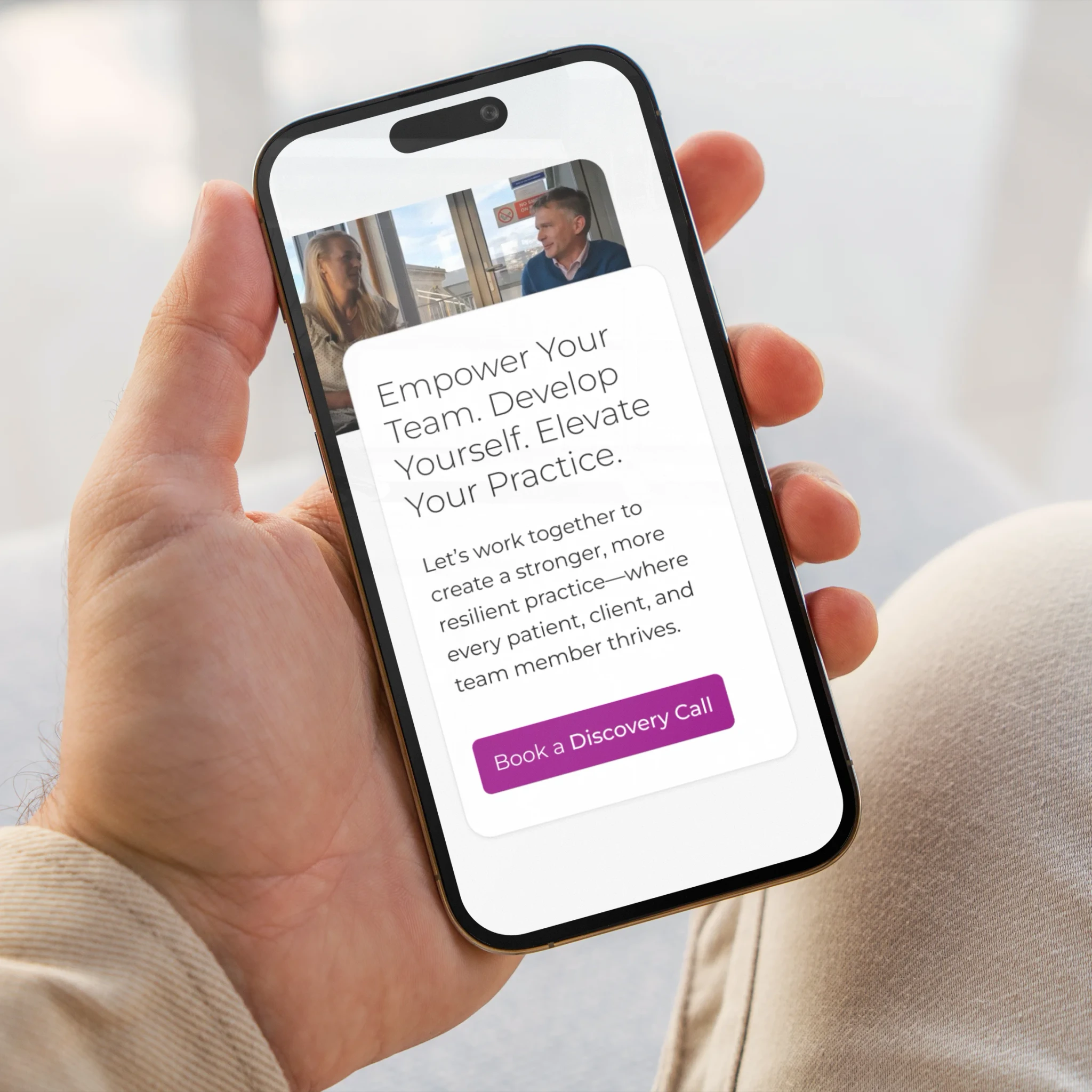 VetLed website displayed on a digital device mockup website showcase