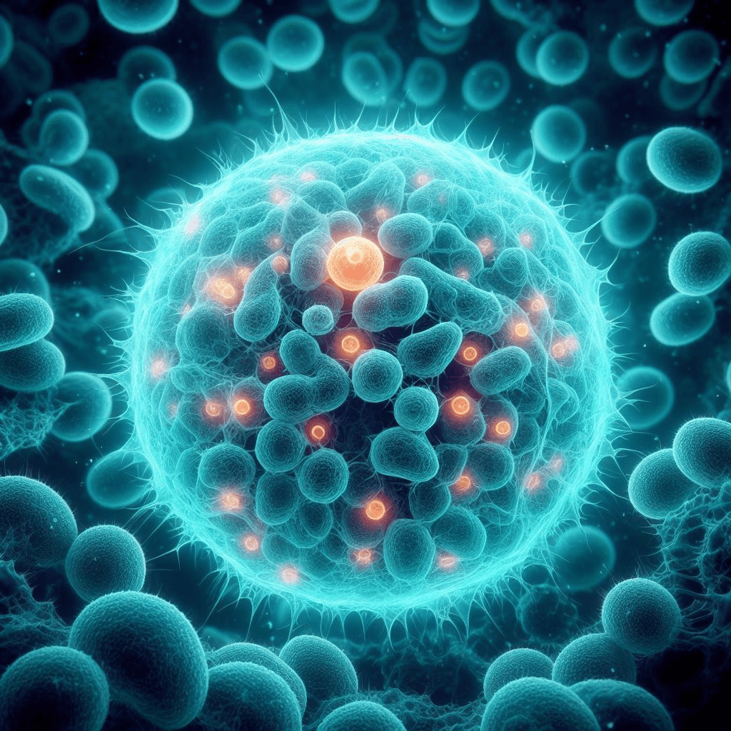 A close-up of a cellDescription automatically generated