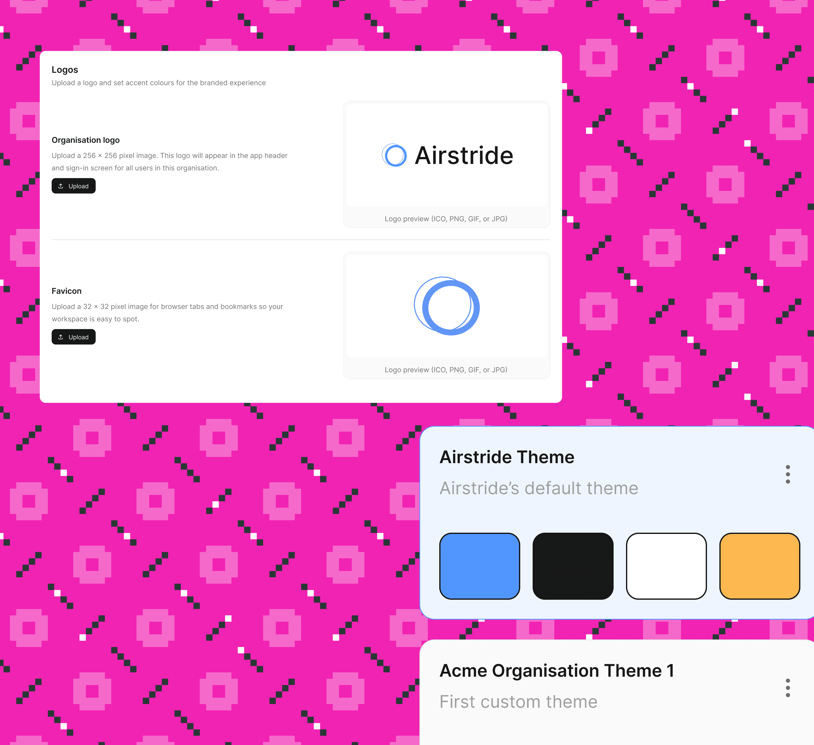 Airstride's Whitelabelling.