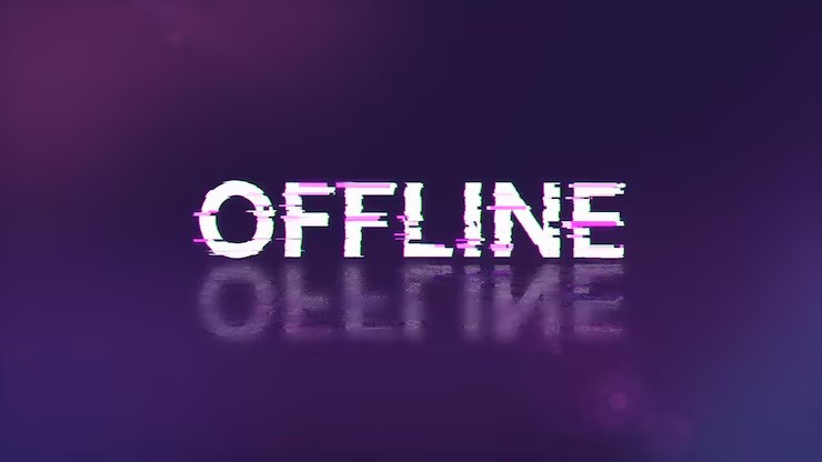 Offline support graphic