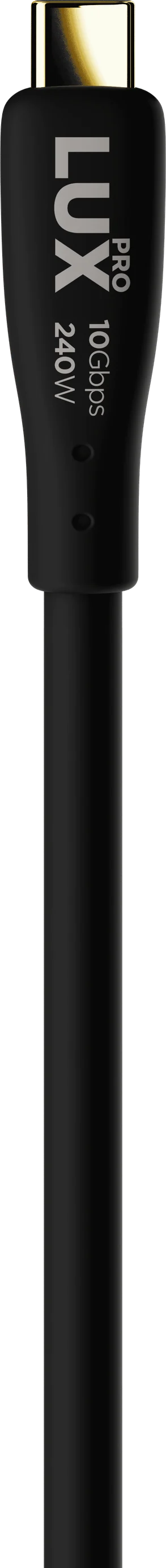 Lux Pro USB-C cable in Carbon Black