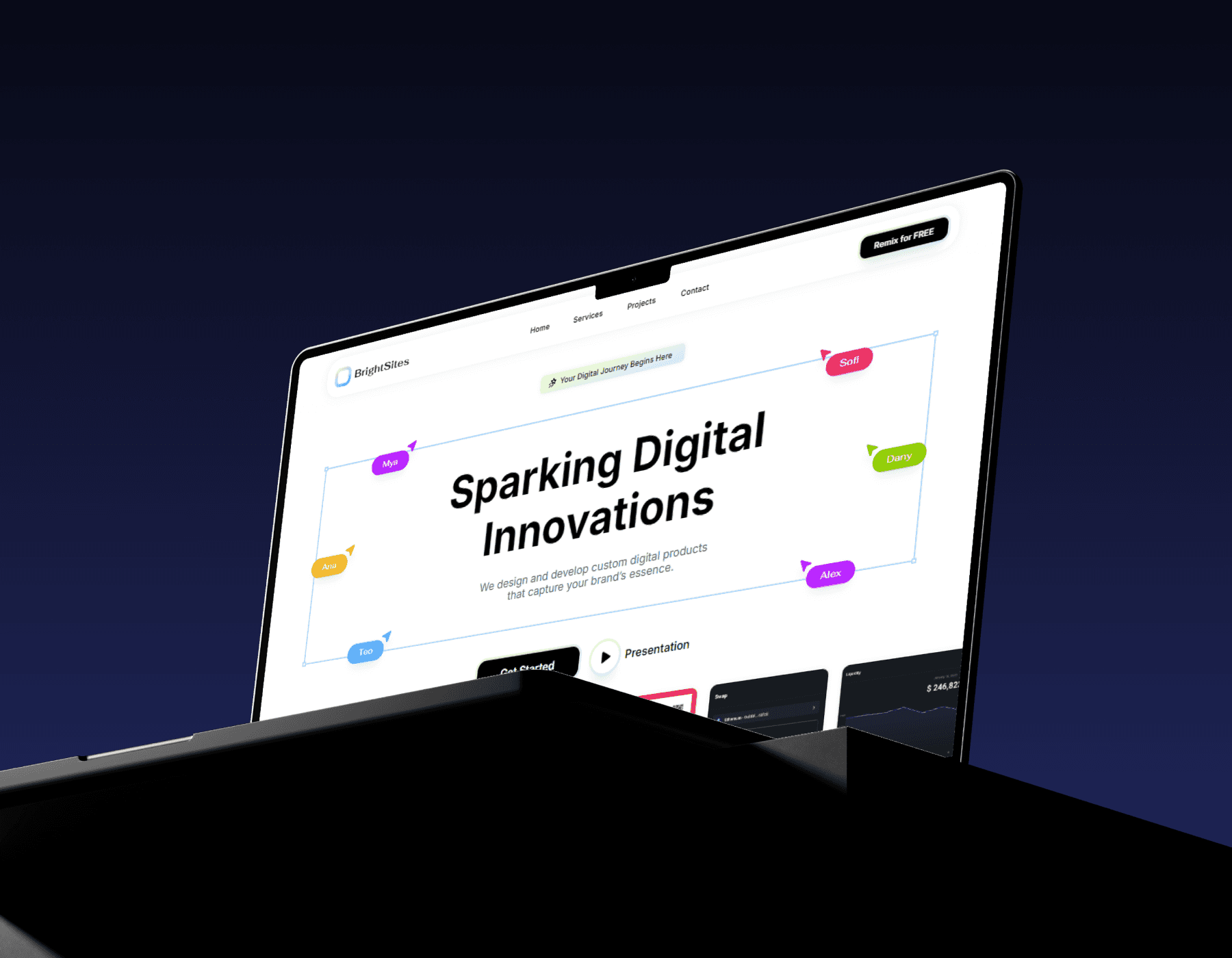 Brightsites Screen