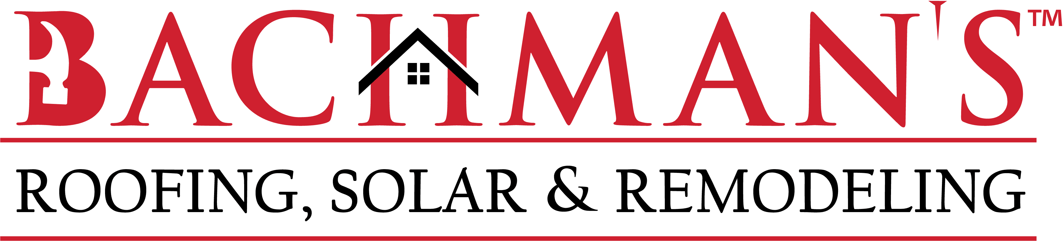 Bachmans roofing logo