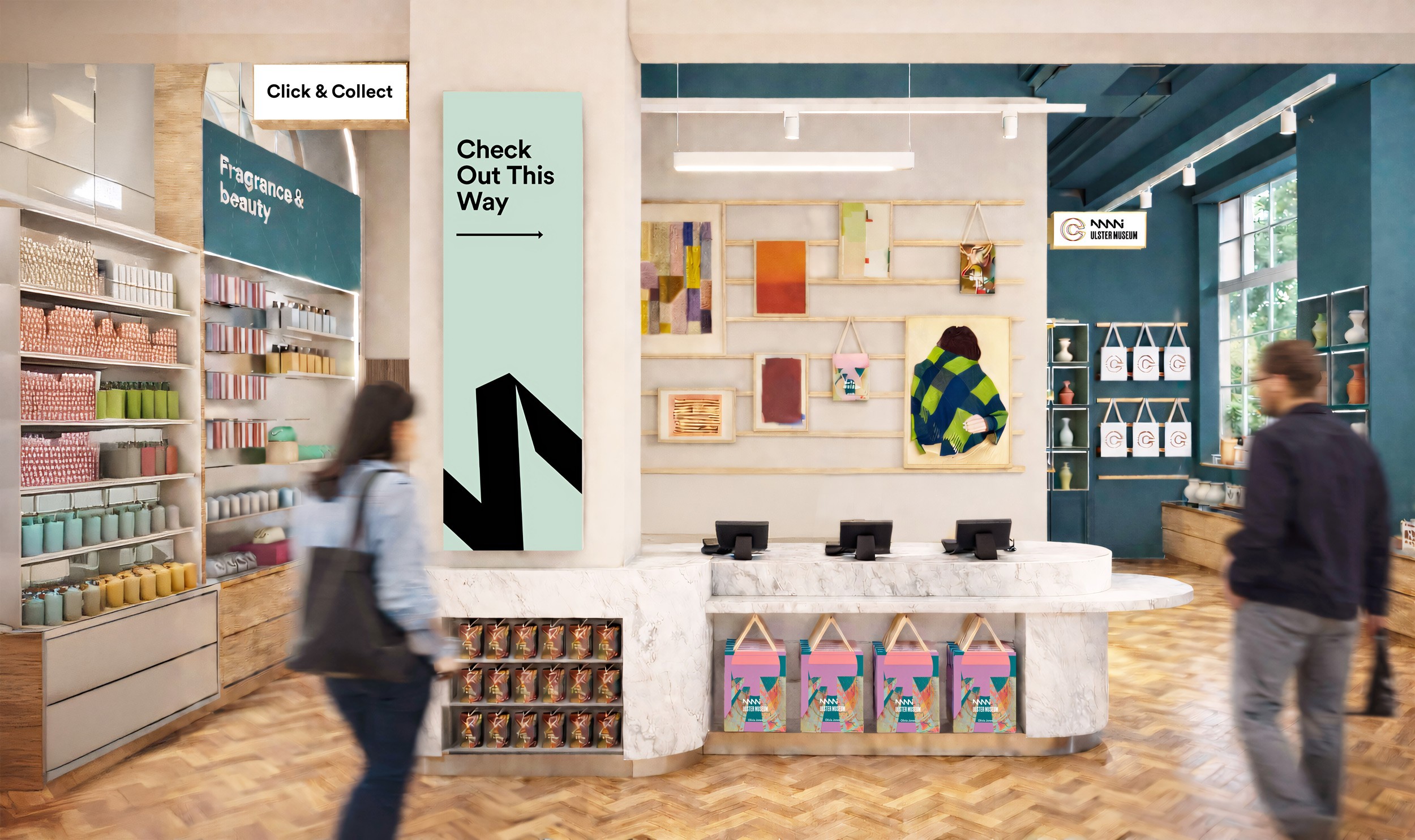 Ulster Museum Shop Concept Visual
