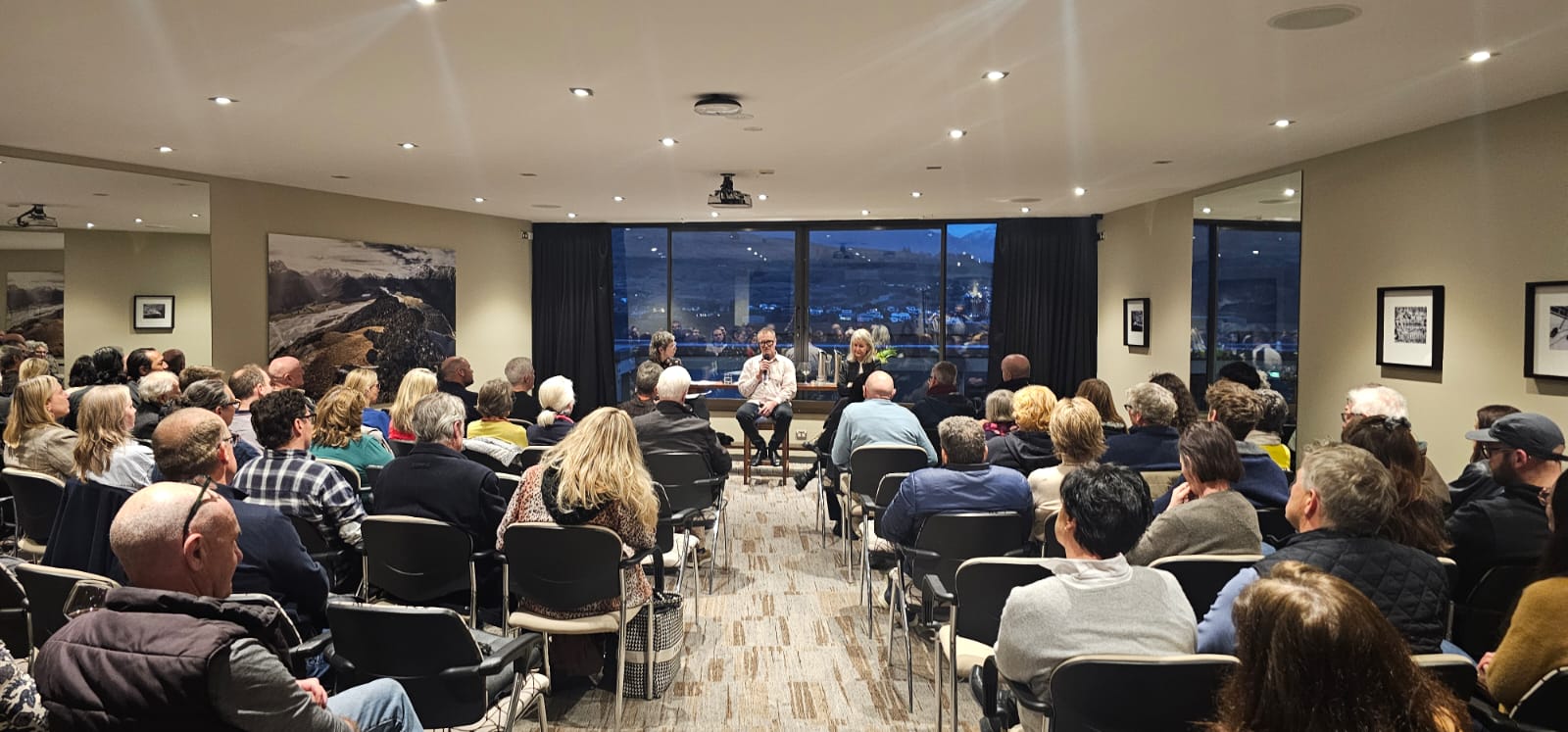 Catalyst Trust's “The Future of Tourism? Policy and pressures, people and place” kōrero at The Rees Hotel, Queenstown, 3 September 2026. Photo: Queenstowning.