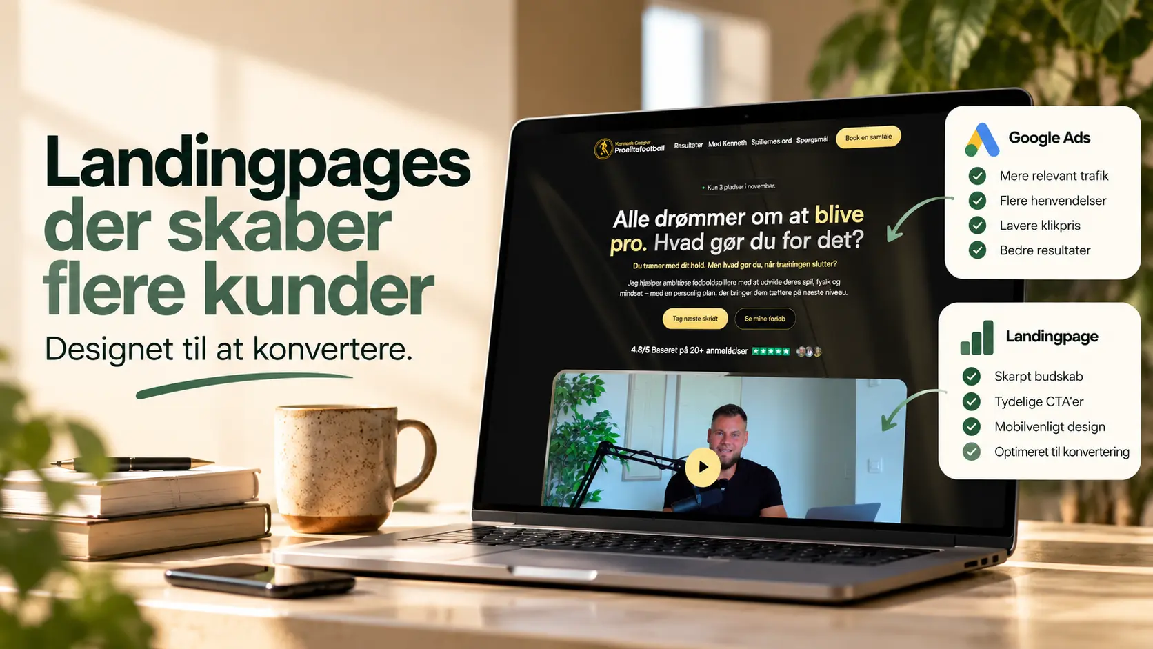 Vælg det rette bureau for at få en landingside der skaber salg og leads.