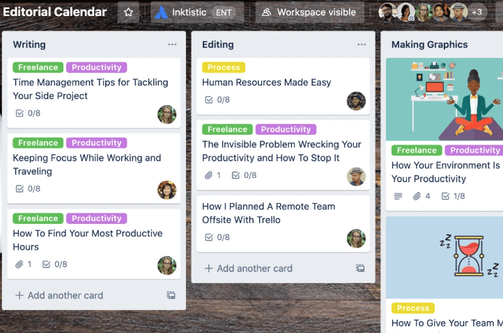 trello kanban board