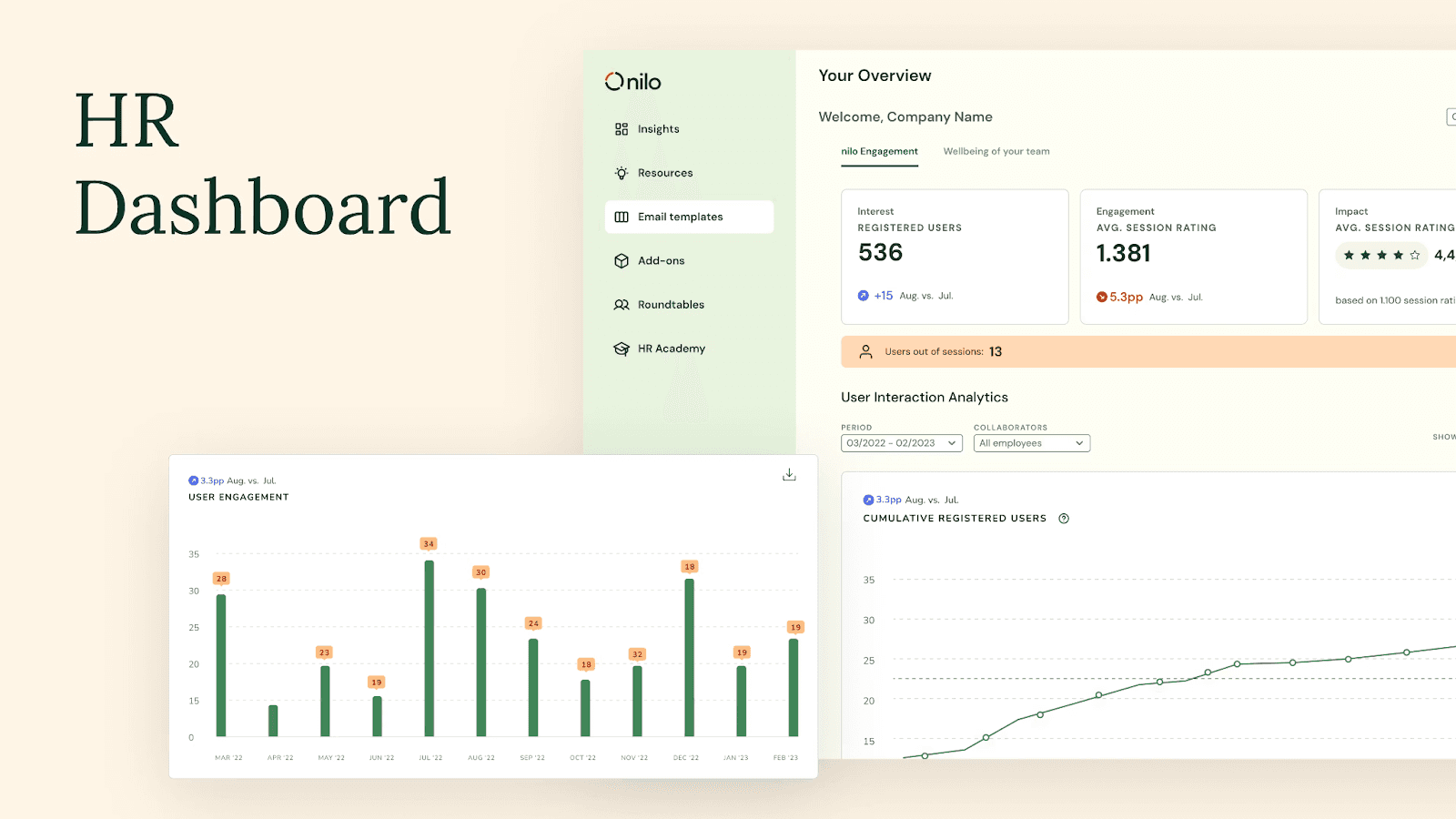 App UI - Nilo Health