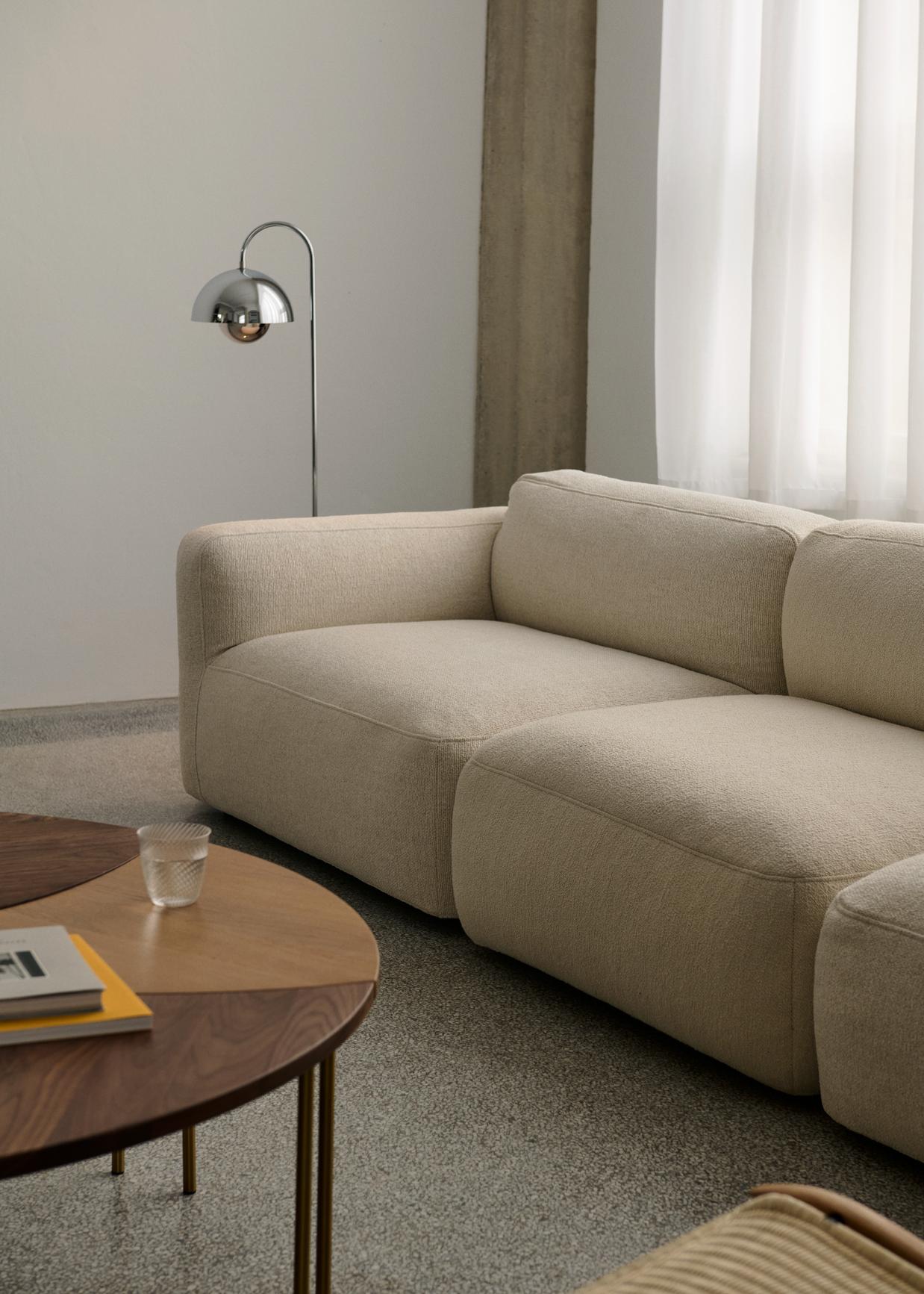 Flowerpot And Tradition vloerlamp  chrome