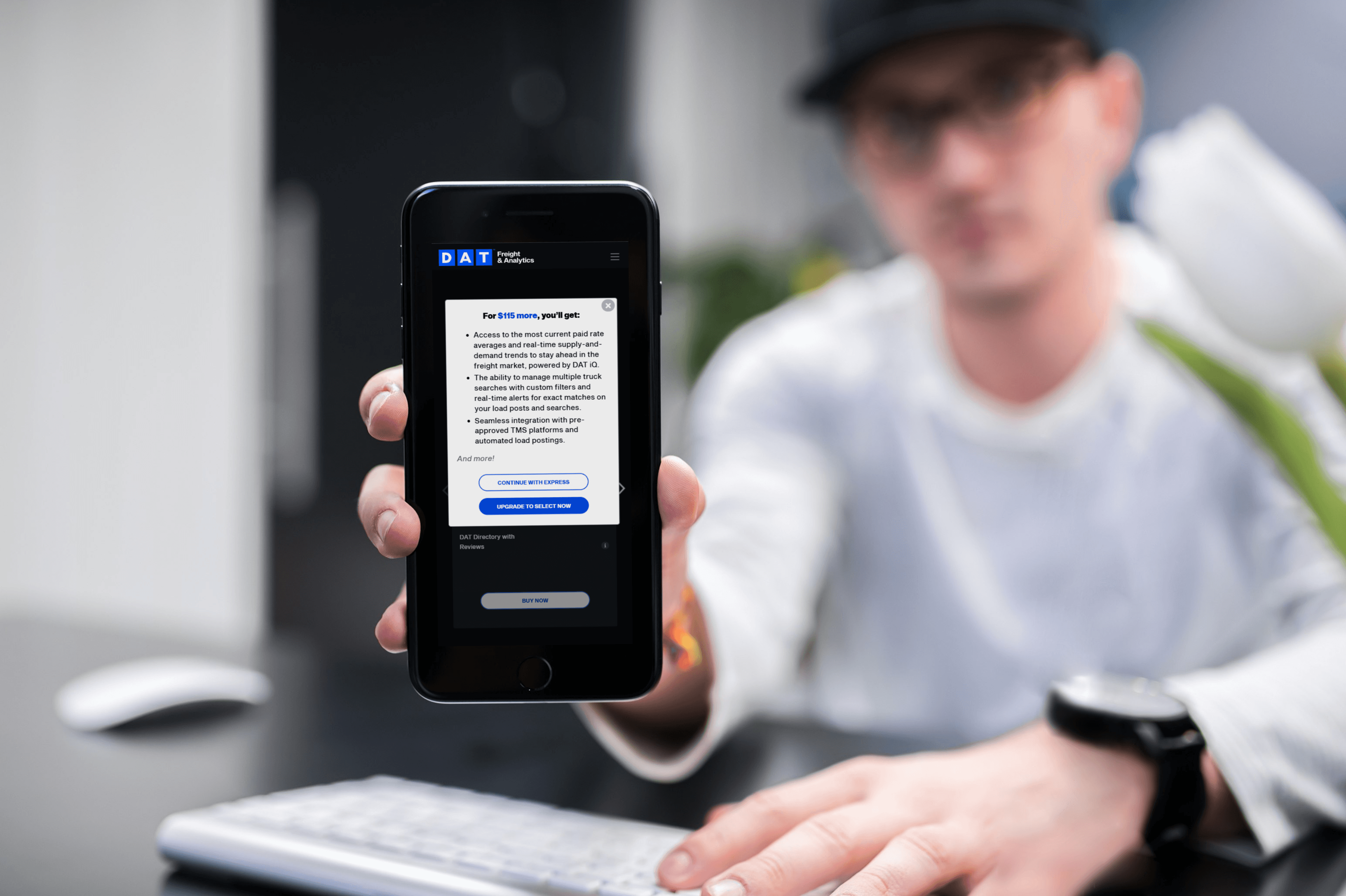 a cell phone on a table