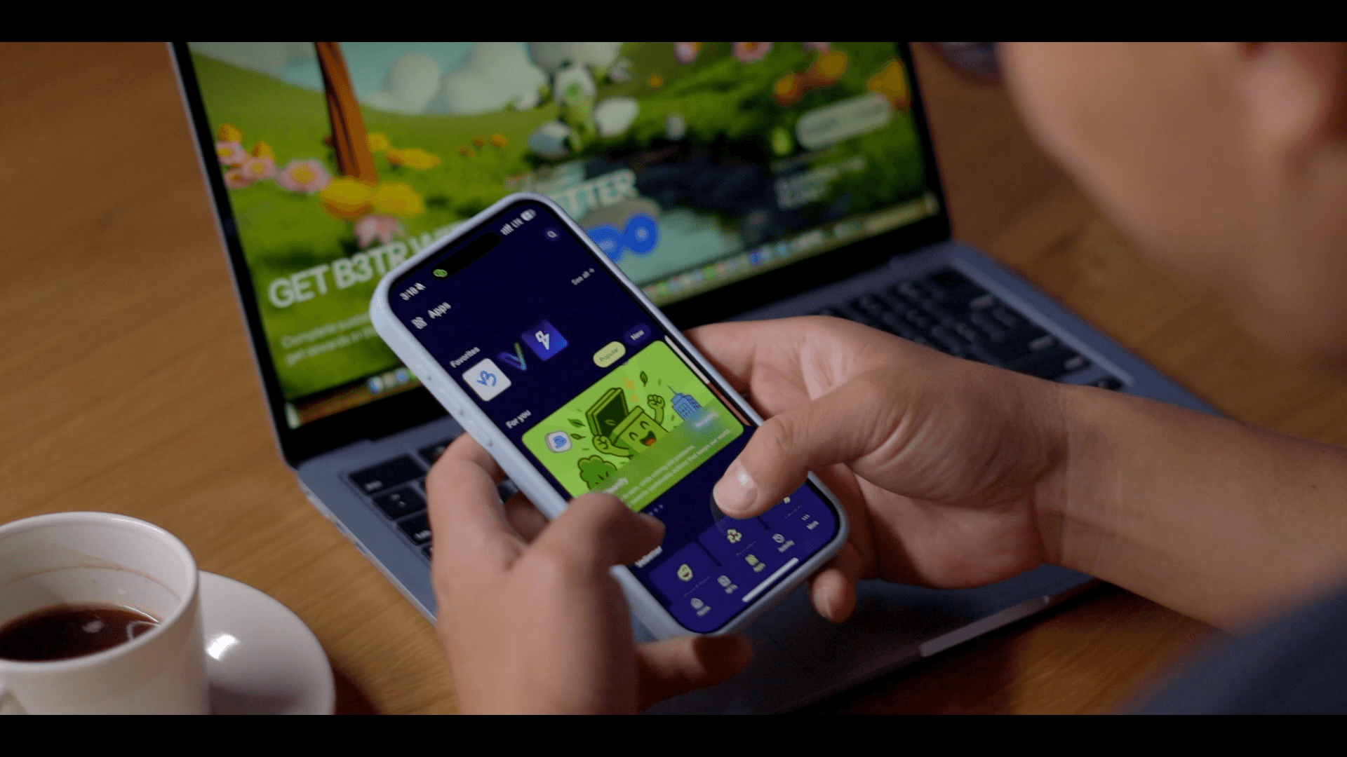 Verifying sustainable action through VeChain's blockchain 