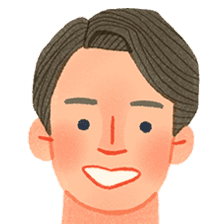 システムエンジニアの山田さんのイラスト。