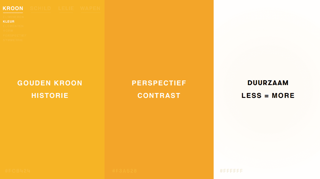 An abstract chair in red and black.