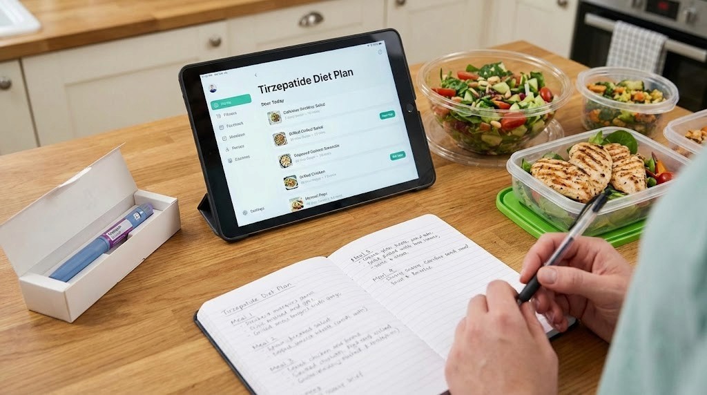 Tirzepatide diet plan