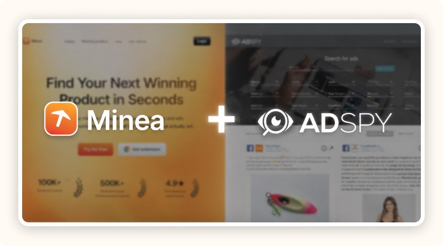 Minea plus Adspy