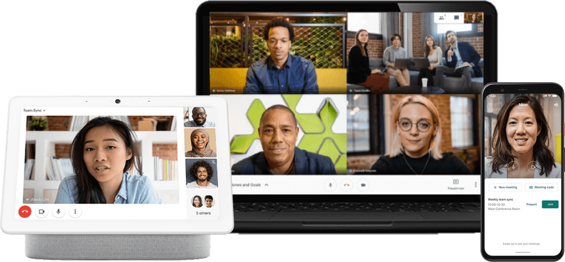 Google Meet is another alternative to Zoom and Microsoft Teams