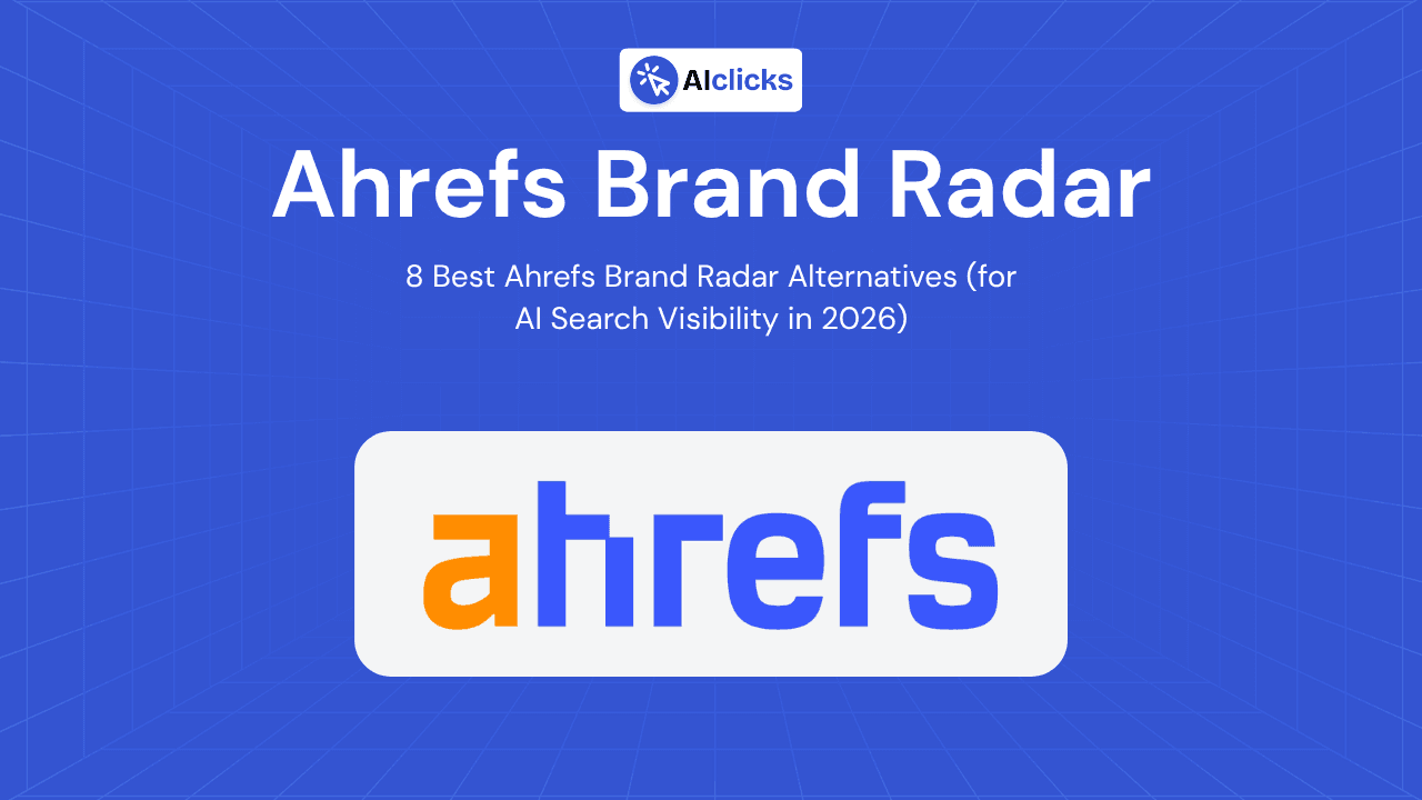 Best Ahrefs Brand Radar Alternatives