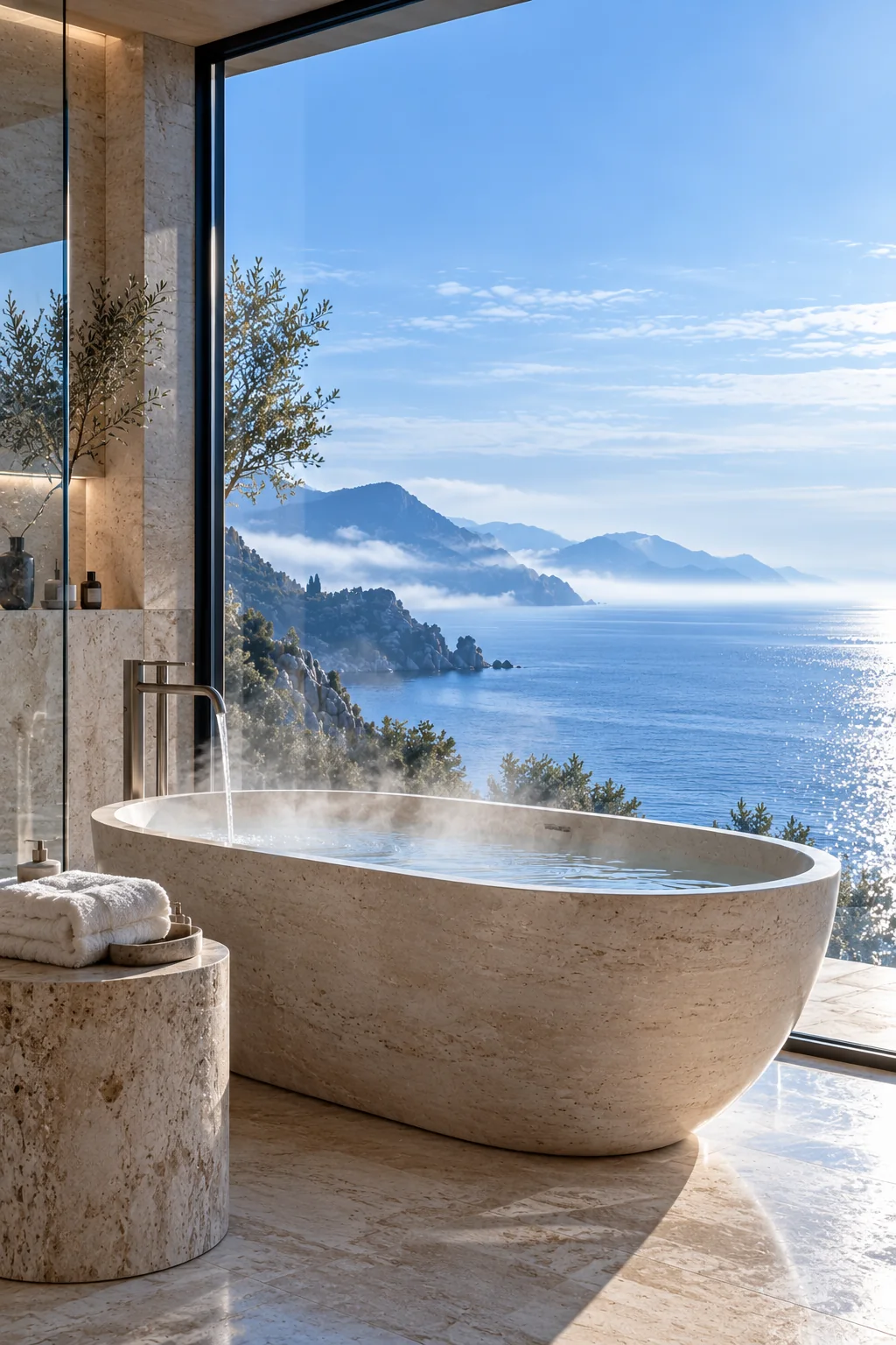 The bath