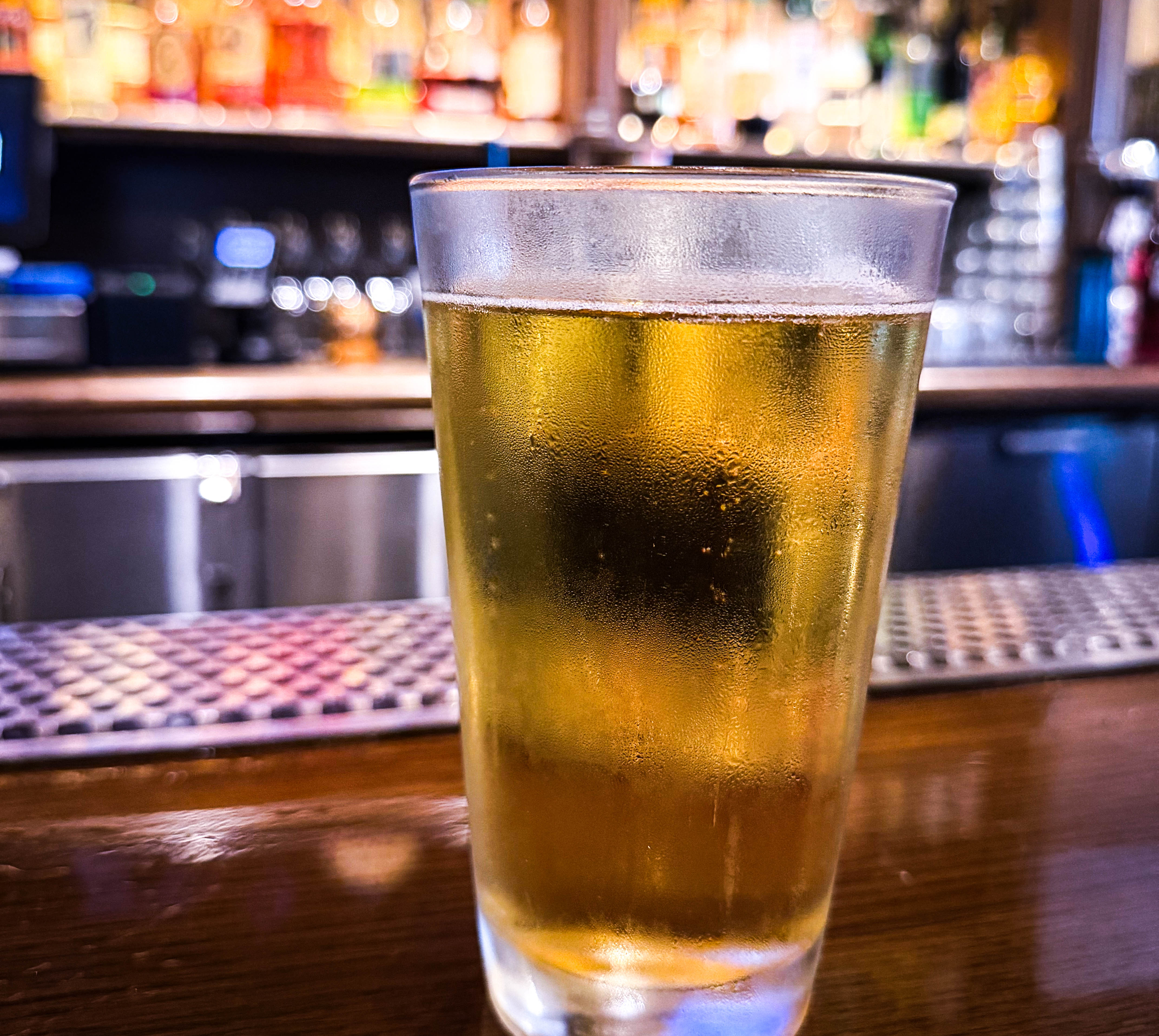 Non-alcoholic beers and other mocktails make it non-alcoholic friendly.