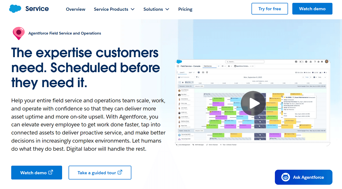 Salesforce Field Service