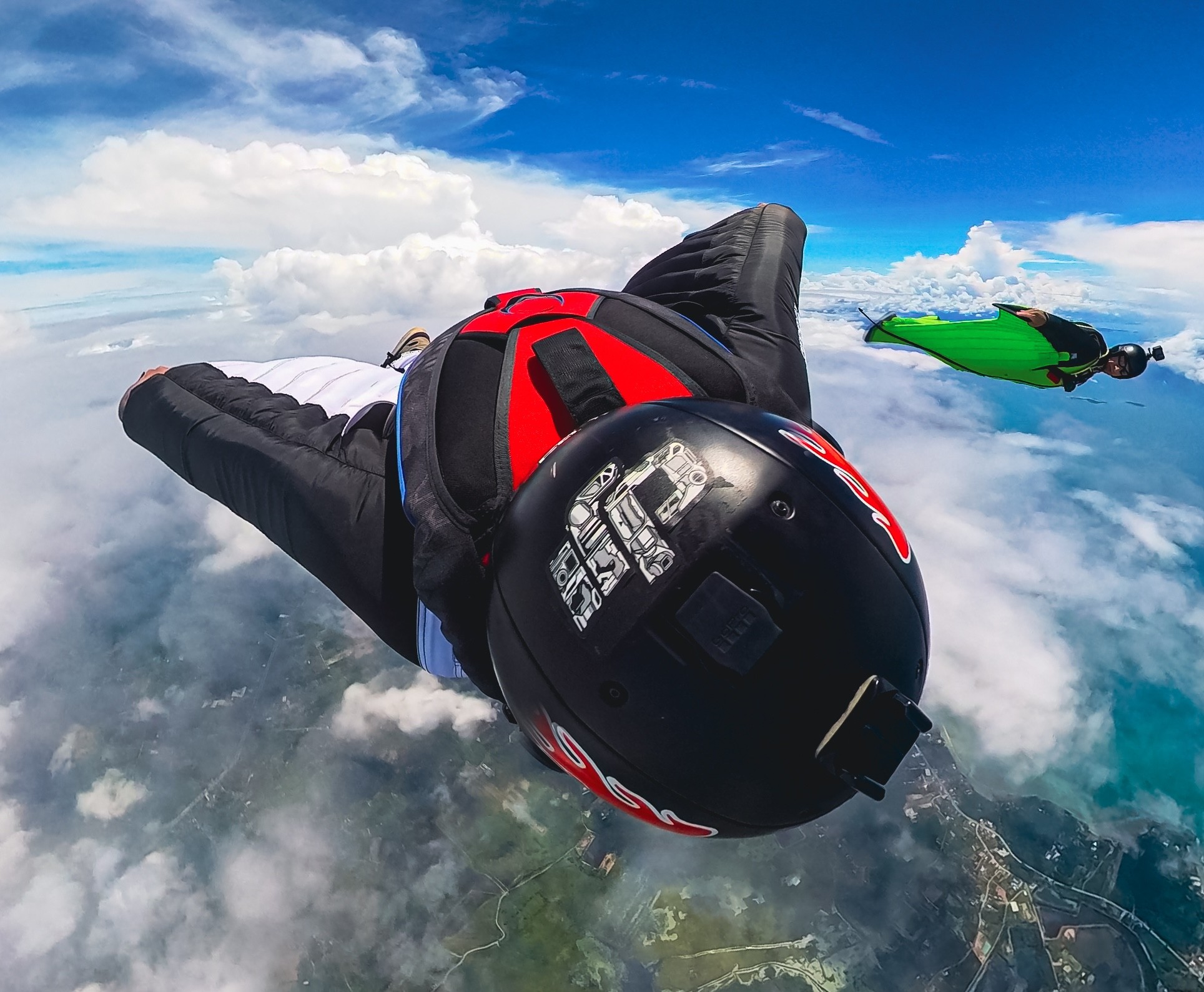 Jumping with your own gear gives you freedom