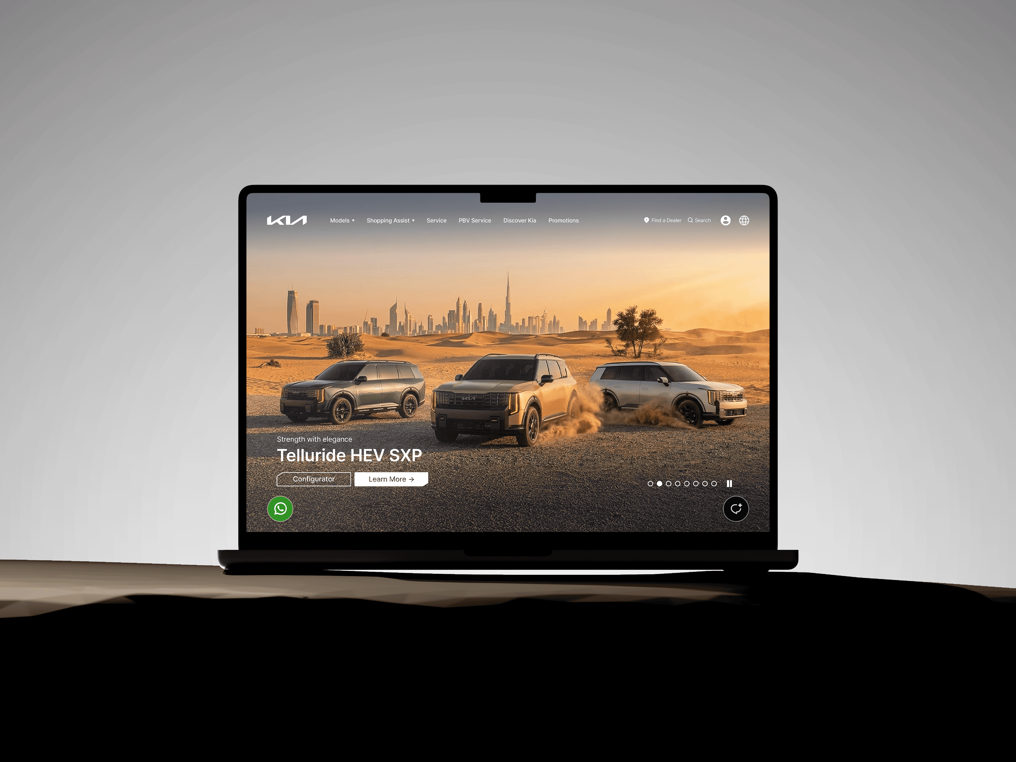 Kia website redesign preview