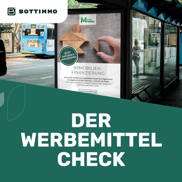 Werbemittel Check Immobilienmakler