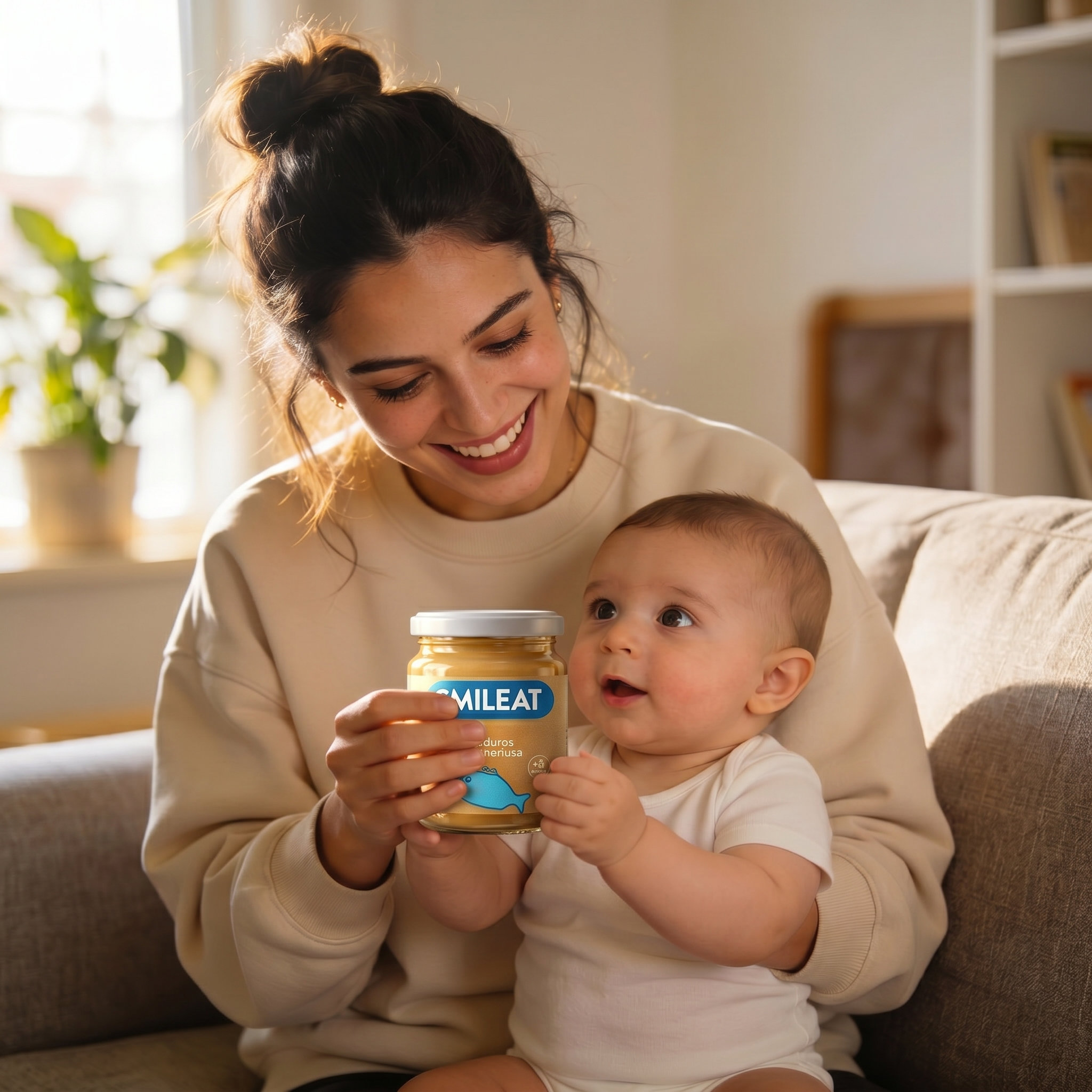 Alimentación infantil ecológica Smileat disponible en Farmacia Mutilva, Mutilva Baja, Navarra