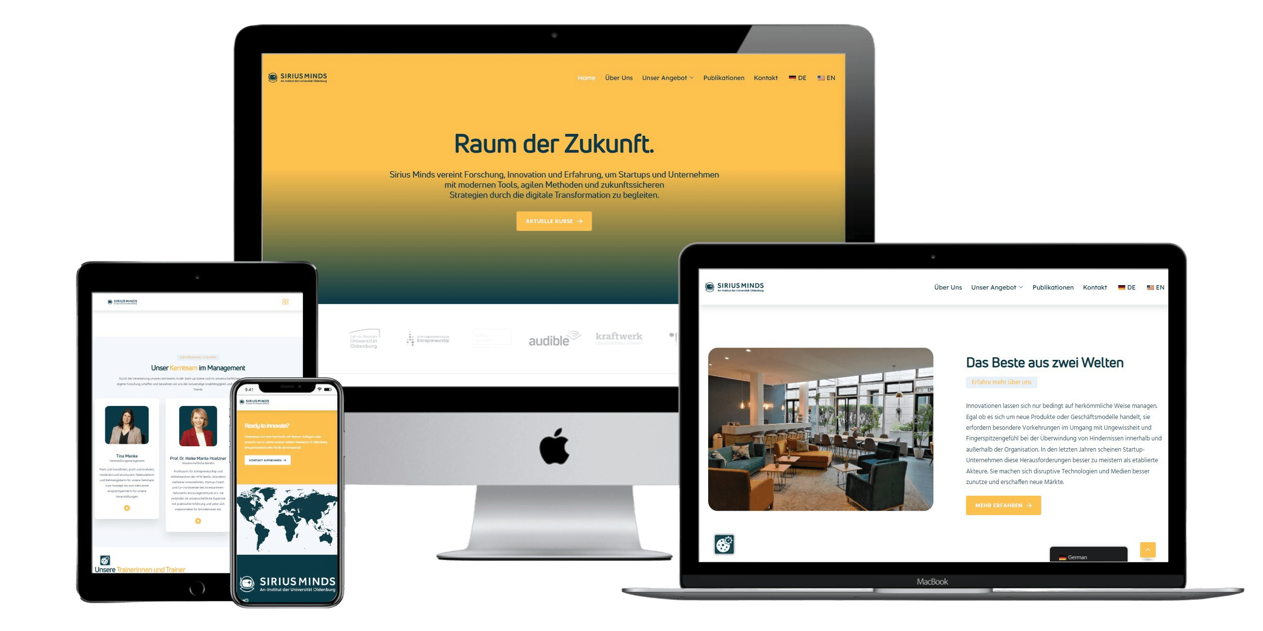 regionale Webseite New Work Coach