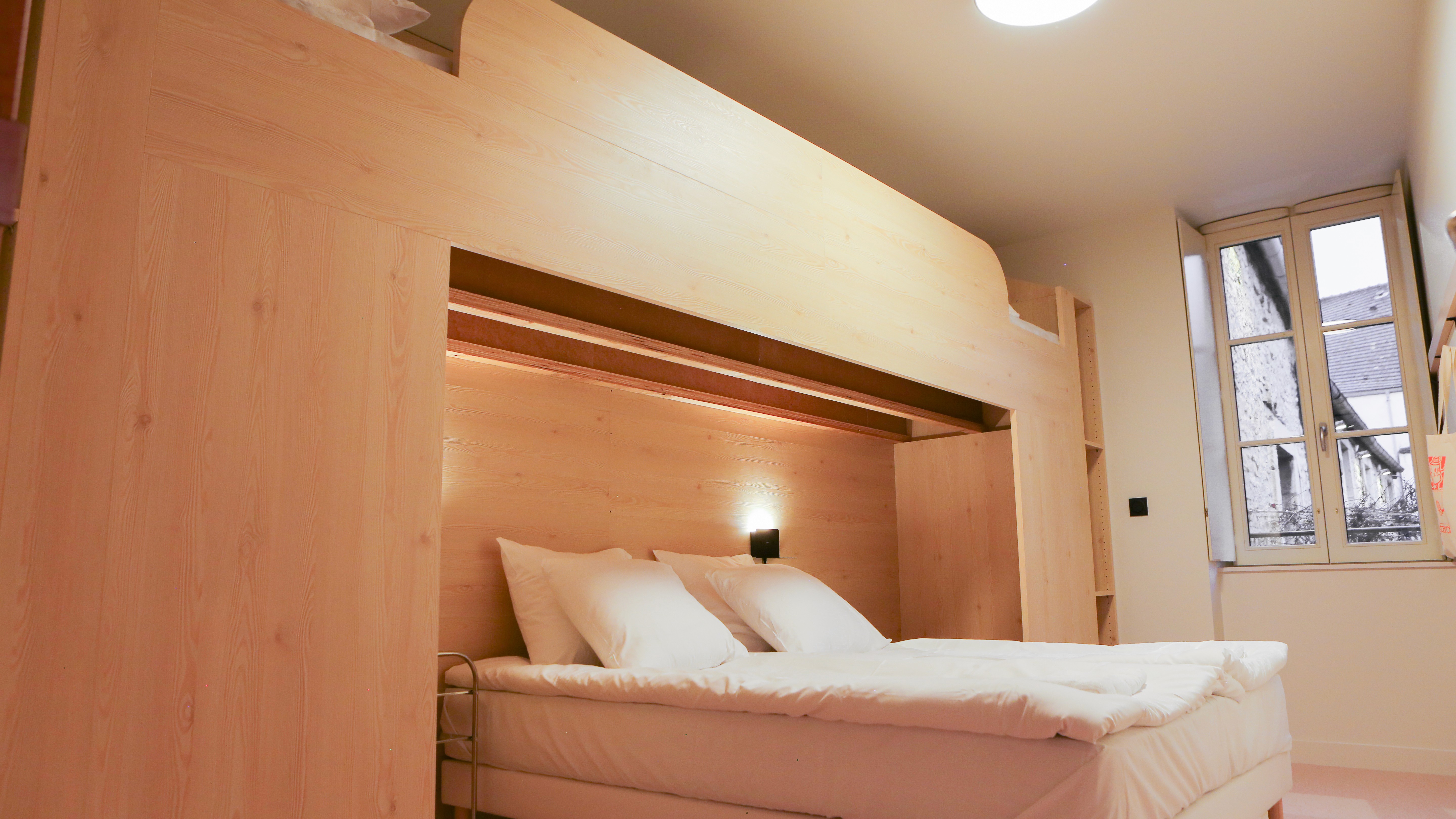 Chambre tout en bois