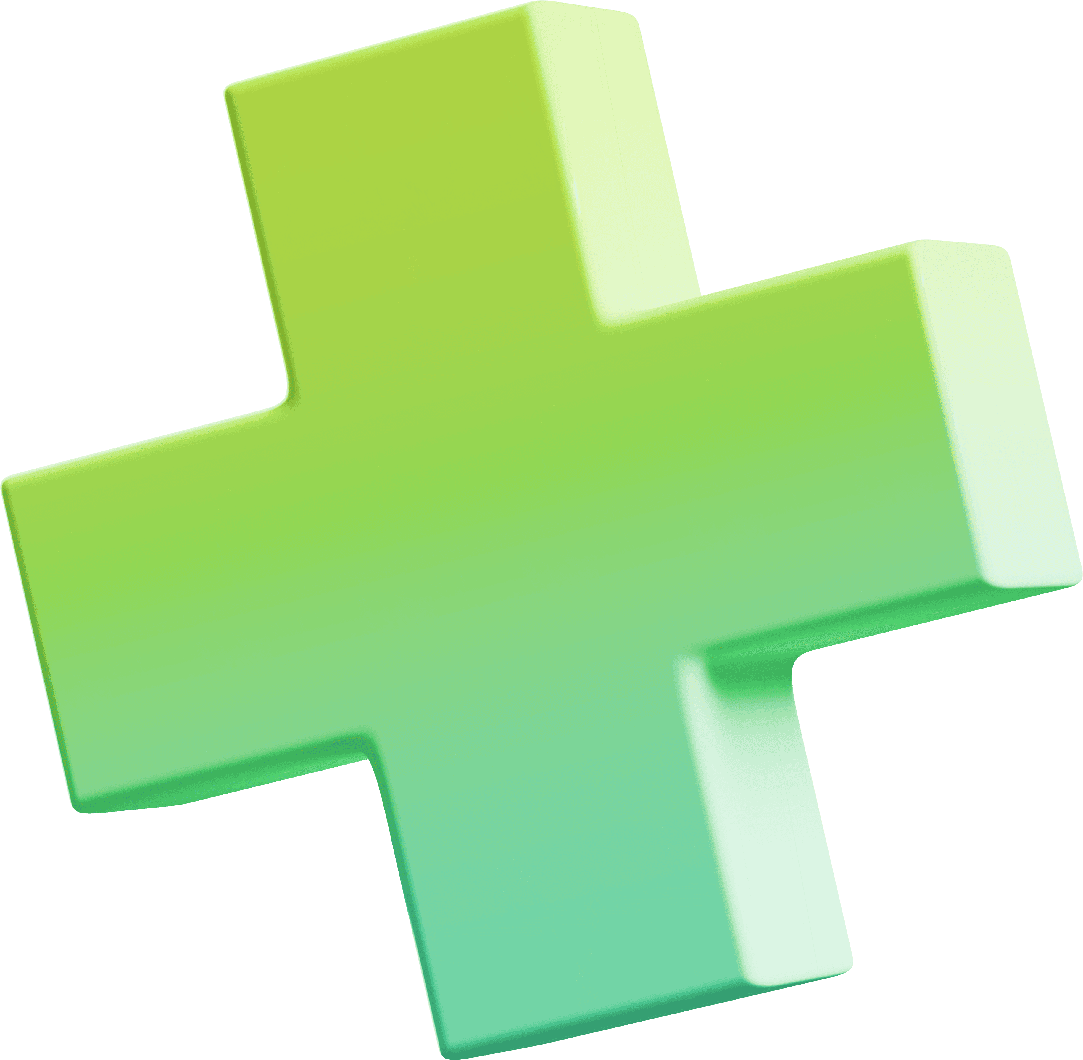 gradient plus icon blue and yellow