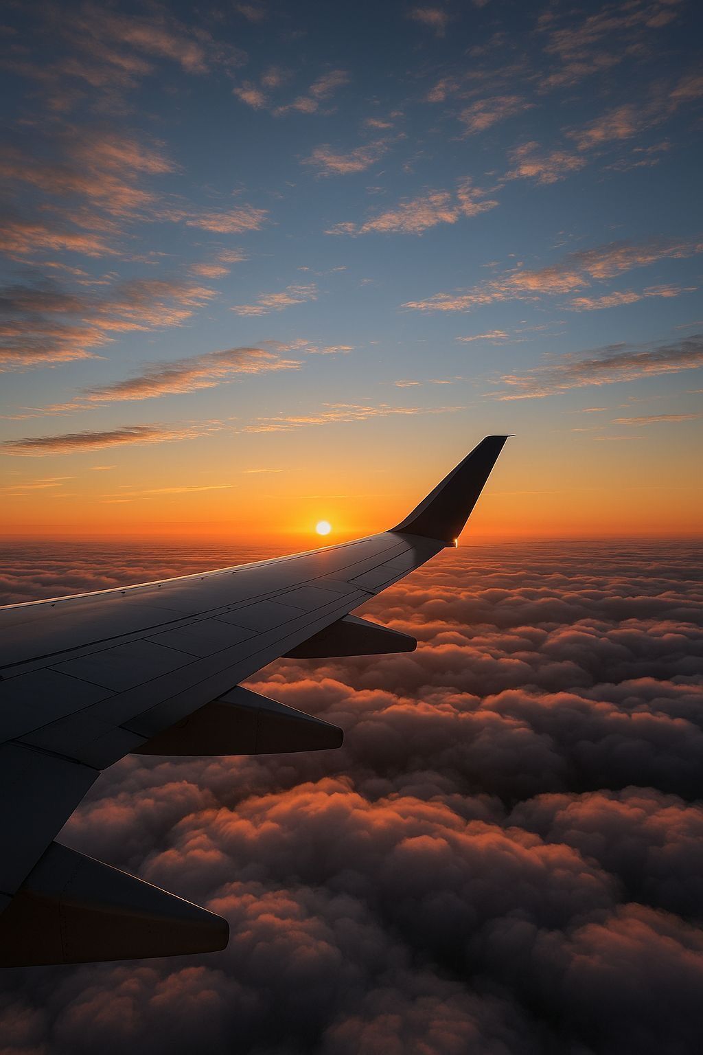Modern kitchen with wooden accents and stainless steel appliances.
