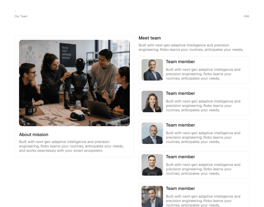 Matter Team Block 1
