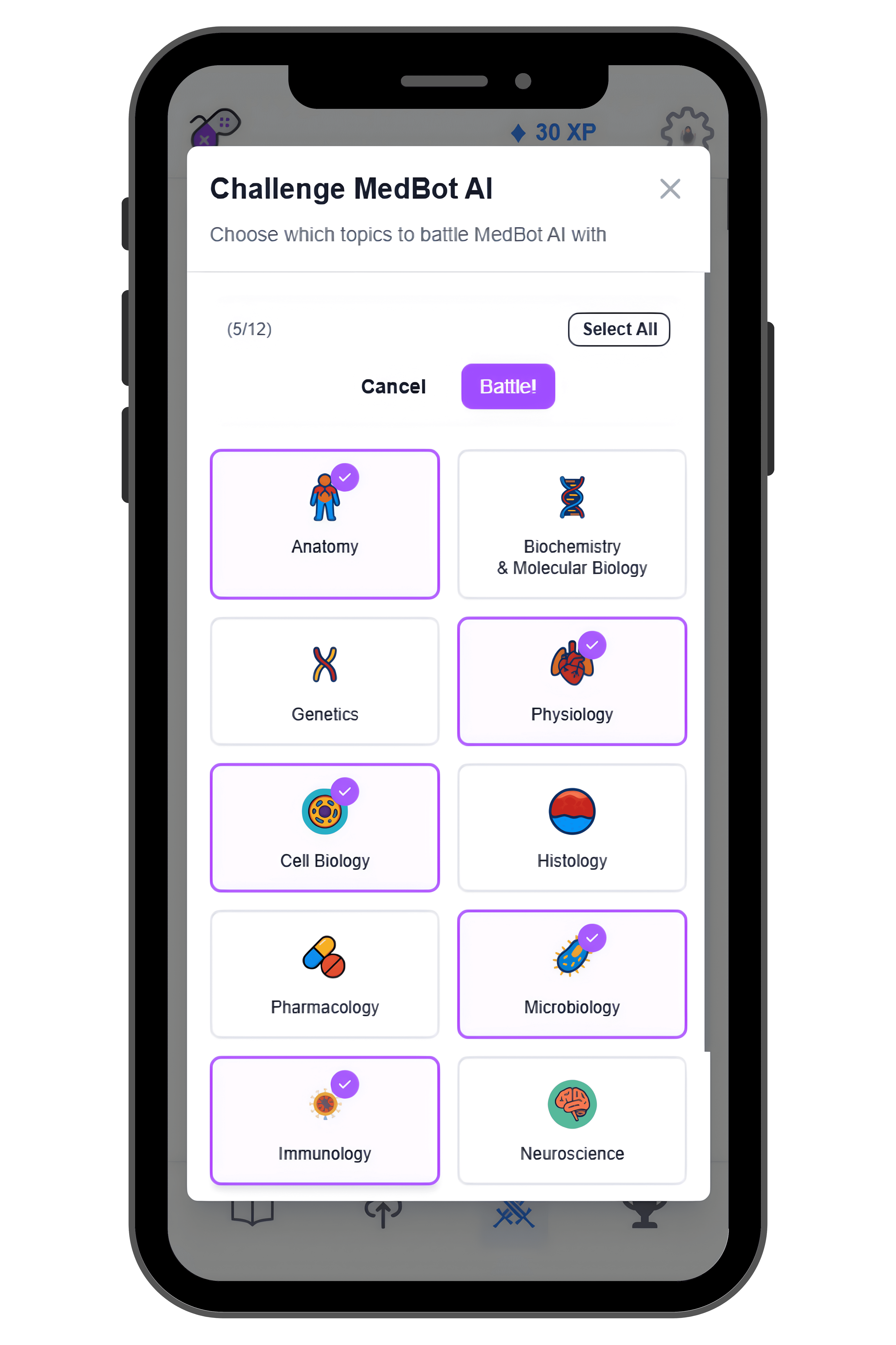 Mobile UI